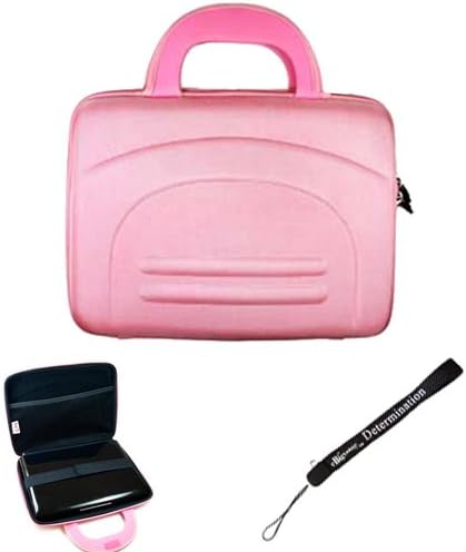 PINK Protective Hard Shell Nylon Cube Carrying Case For HTC Jetstream, Huawei, SuperBad, Archos, Creative Tablets