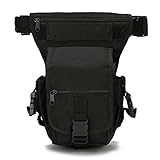 Anjoy Drop Leg Bag Fanny Waist Thigh Packs Outdoor Military Tactical Pouches