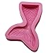 Mermaid Tail Candy Silicone Mold for Sugarcraft, Fondant Cake Decoration, Cupcake Topper, Chocolate, Pastry, Cookie Decor, Jewelry, Polymer Clay, Epoxy Resin, Crafting Projects Large