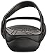 crocs Women's Cleo V Flat Sandal, Black/Black, 7 M US
