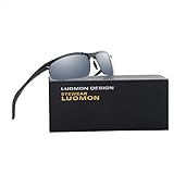LUOMON LM8177 66mm Polarized Wrap-Around Sport Sunglasses