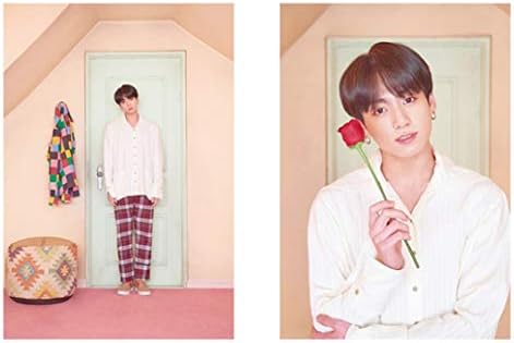 Pinenuts Effective KPOP BTS New Ablum ‘MAP OF THE SOUL : PERSONA’ Concept Poster Wall Sticker Hanging Paintings Version 3 A3 for A.R.M.Y( B-H04)