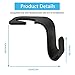 MUYI 4 Pack Car Vehicle Backseat Headrest Hook Hanger Storage for Purse Backpack Grocery Bags Handbag