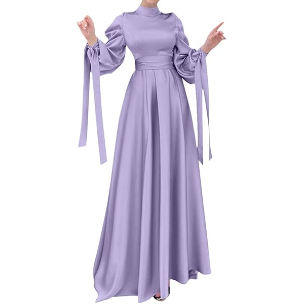 Wraith of East Women's Muslim Maxi Dress Kaftan Abaya Islamic Arabian  Clothing Lace Top Round Neck Party Gown Jilbab Robe (Pink, XL) at Amazon  Women's Clothing store