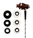 Symphonized NRG Premium Genuine Wood in-Ear Noise-isolating Headphones|Earbuds|Earphones with Microphone (Zebra)