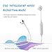 Wireless Headphones,V4.1 Magnetic Bluetooth Earbuds Stereo Noise Canceling Sport Earphones Sweatproof Headset w/Mic Compatible iPhone X/8/8 plus/7/6, Samsung S9/S8/S6 Note 8/7 and Android Smartphones