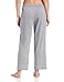 Nautica Sleepwear Women's Solid Knit Anchor Ankle Pant
