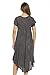 Riviera Sun 21726-CHARC-XL Dress/Dresses for Women Charcoal