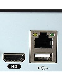 GW Securtiy 4K NVR (1080p 4MP 5MP 6MP 8MP) PoE Ports H.265 Onvif Grabadora de vídeo de vigilancia Soporte de grabación de hasta 8 megapíxeles 4K POE cámaras IP, almacenamiento en la nube y actualización en la nube