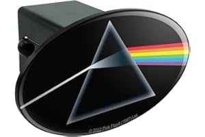 GRAPHICS & MORE Pink Floyd Dark Side Oval Tow Trailer Hitch Cover Plug Insert