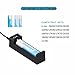 18650 battery charger,Universal Battery Charger KESHEE K1 LED Display Speedy Smart Charger for Rechargeable Li-ion Batteries 21700 20700 26650 10440 14500 16340 16650 18650