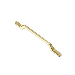 Goo-Ki 6 Pack Brushed Brass Cabinet Handle Drawer