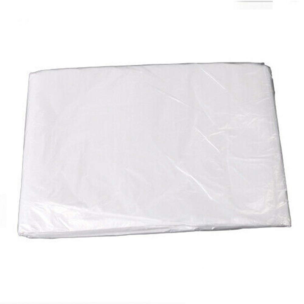 100 Pcs Spa Bed Sheets Disposable Massage Table Sheet Plastic Bed Cover Beauty Salon Sheets Supplies (35.4x70.9") : Beauty