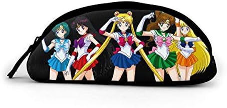 セーラームーン ペンケース 化粧ポーチ 半円形 アーク筆箱 筆入れ 鉛筆ケース ラシバッグ ペン立て シンプル メイクポーチ コンパクト 洗面パック コスメバッグ 小物入れ トイレタリーバッグ かわいい 収納ポーチ レディースポーチ Cybermondayサイバーマンデー21