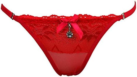 Boutiages Women 6 Colors Thongs Lace V-String Panties Underwear Lingerie Knickers Women