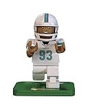 NFL GEN3 Miami Dolphins Ndamukong Suh Limited Edition Minifigures, Green, Small