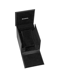 Bulova Classic 45mm Reloj automático con correa de cuero para hombre
