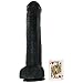 Pipedream Products King Cock with Balls, Black, 15