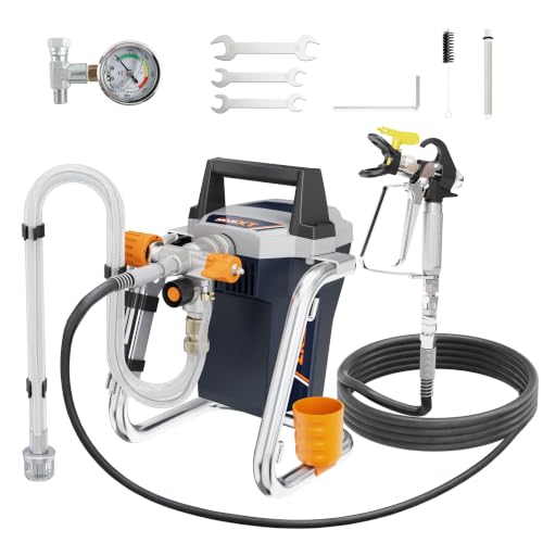 MAXXT 1300W Electric Airless Paint Sprayer Spray Gun for Fencing, Garden, Furniture, Walls and Doors, DIY