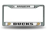 Licensed NHL Anaheim Ducks Team Logo Chrome License Plate Auto/Truck Frame