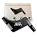 Beard Shaping Tool Template, YSAGi Beard Styling Comb for Line Up and Edging, Men’s Facial Hair Style Stencil (Black)