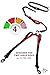 Pet Dreamland Exquisite Hands Free Double Leash for Two Dogs No Tangle. Premium Quality & Versatile Running Your Two Large Dogs. You Will Absolutely Love This Amazing Dual Dog Leash (Black & Red)
