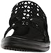 Skechers Cali Women's Rumblers Urban Static Wedge Sandal,Black Cutout,8 M US