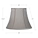 Pewter Gray Medium Bell Lamp Shade 8