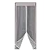 Magnetic Screen Door with Heavy Duty Mesh & Full Frame Stickers,Aopet Hands Free Mesh Curtain,Magic Breeze Door Net, Keep Bugs Out Fly Screen 35