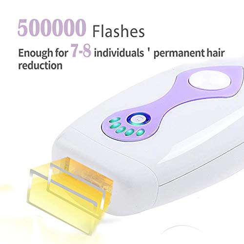 IPL Hair Removal Device - Permanent Hair Removal with LCD Screen for Body, Face and Bikini - Ideal for Men and Women - FDA Approved