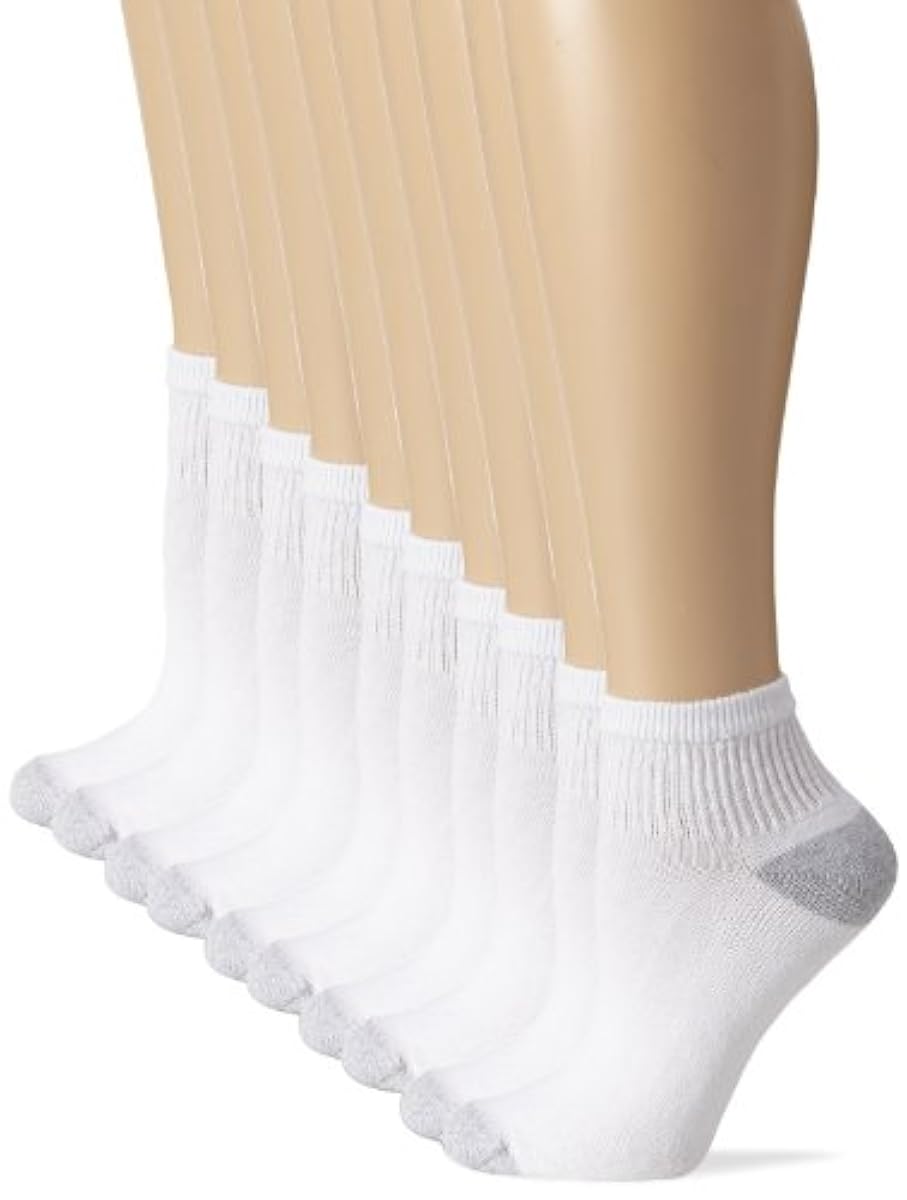 Hanes Women's Comfort Blend Half Cushion Ankle Socks, Size 1012 [Pack
