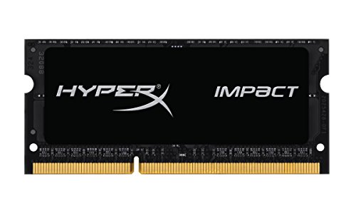 Kingston Technology HyperX Impact Black 8GB 2133MHz DDR3L 1.35V Laptop Memory (HX321LS11IB2/8)