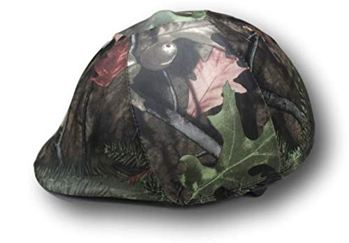 Tough-1 Tough Timber Fun Print Spandex Helmet Cover Western English Horse Tack