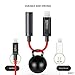 iDARS Lightning to 3.5mm Headphone Jack Adapter Apple MFi Certified iPhone Audio Adapter Apple Connectors for iPhone Xs/Xs Max/XR/X/8/8Plus/7/7Plus- Redthumb 3