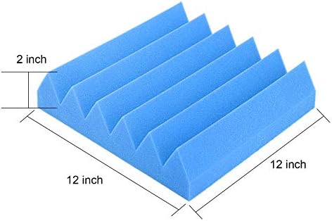 Acoustic foam panels for soundproofing, price $26.99.