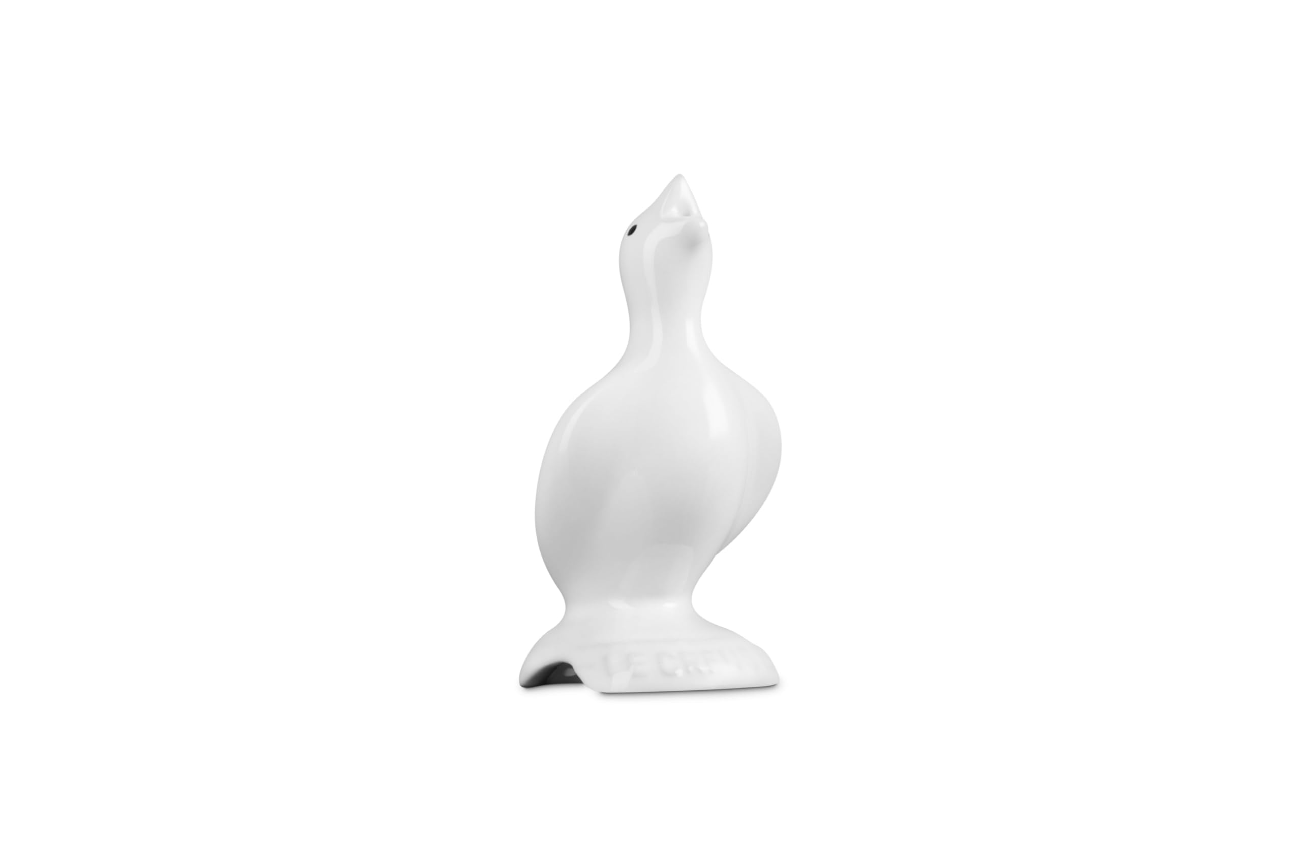 Le Creuset White Stoneware Pie Bird | 3.25" Traditional Pie Vent & Decorative Topper