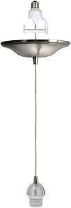 Amazon.com: Instant Pendant Series 1-Light Brushed Nickel Recessed ...