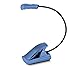 Light It! By Fulcrum, LED Book Reading Light, Clip On, Blue
