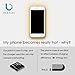 BEZALEL I6 Qi Wireless Charger Charging Receiver Patch Module for iPhone 7/6/6 Plus, iPhone 6S/6S Plus (DO NOT WORK IN THE CAR)