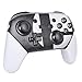 Switch Pro Controller，Wireless Pro Controller Compatible for Nintendo Switch with Rechargeable and Bluetooth (Black and White)