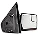 ECCPP Passenger Side View Mirror For 2004-2014 Ford F-150 Power Heated Chrome Puddle Signal Light