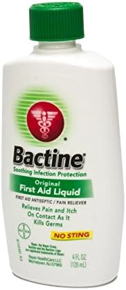 Bactine - First Aid Anesthetic & Antiseptic - 4oz. Squeeze Bottle