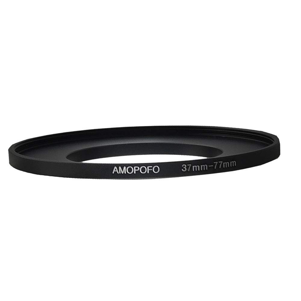 37mm to 77mm Step Up Ring Filter Adapter for canon Nik NEX M4/3 UV,ND,CPL, 37-77mm Step Up Ring Adapter