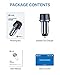 Andobil Car Charger, QC 3.0 Dual USB Car Charger Boost Fast Adapter Compatible iPhone Xs/Xs Max/X/8/8 Plus/7/7 Plus, Sumsung Galaxy S10/S10 Plus/S10e/S9+/S9/S8/S8+/Note 9, Google, LG, OnePlus and More