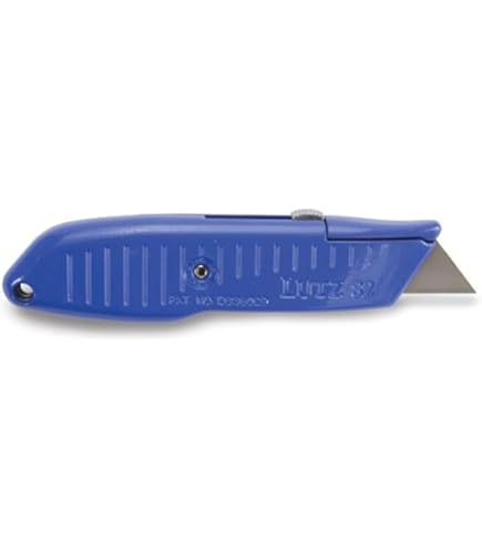 Lutz 30482#82 Safety Nose Retractable Blade Utility Knife - Green
