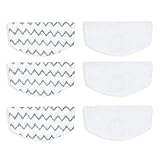 BIHARNT 6 Pack Washable Steam Mop Pads Replacement for Bissell PowerFresh 1940 1806 1544 2075 Series Steam Cleaner