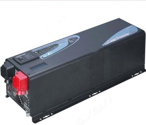 ZODORE PFV Series 1500w Peak 4500w Solar Inverter with Charger 60amp, 12v/220v, Lcd, Pure Sine Wave Inverter/combined Solution for Off Grid Solar System, Inverter/ac Charger/transfer Switch/solar Charger.all in One! High Quality!