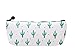 Freedi Canvas Pencil Case Pouch Zipper Closure Cosmetic Makeup Bag Cute Pen Stationery Holder
