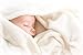 Baby Blanket Soft, Plush, Warm - Most Luxurious–Cozy, Thick, Double Layer Swaddling - Perfect for Cuddle Time or For Stroller –30” x 40”. (White)