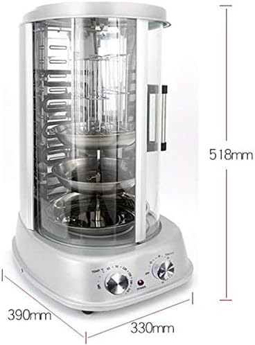 交換無料 1800wプロフェッショナル垂直rotisserieのトースターオーブングリル カウンターケバブ電気炊飯器回転ロースターベーキング マシン ステンレススチールw 焼くウェア Kebob串耐汚染性のホーム用 お買得最安値